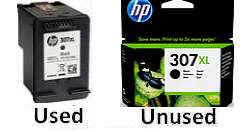 Recycle HP 307XL Black ink cartridges UK